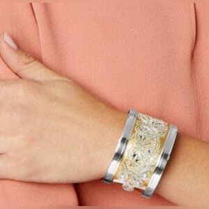 Brighton NWT Christo New Delhi Wide Cuff
Bracelet with Christo Vienna Wide Strap